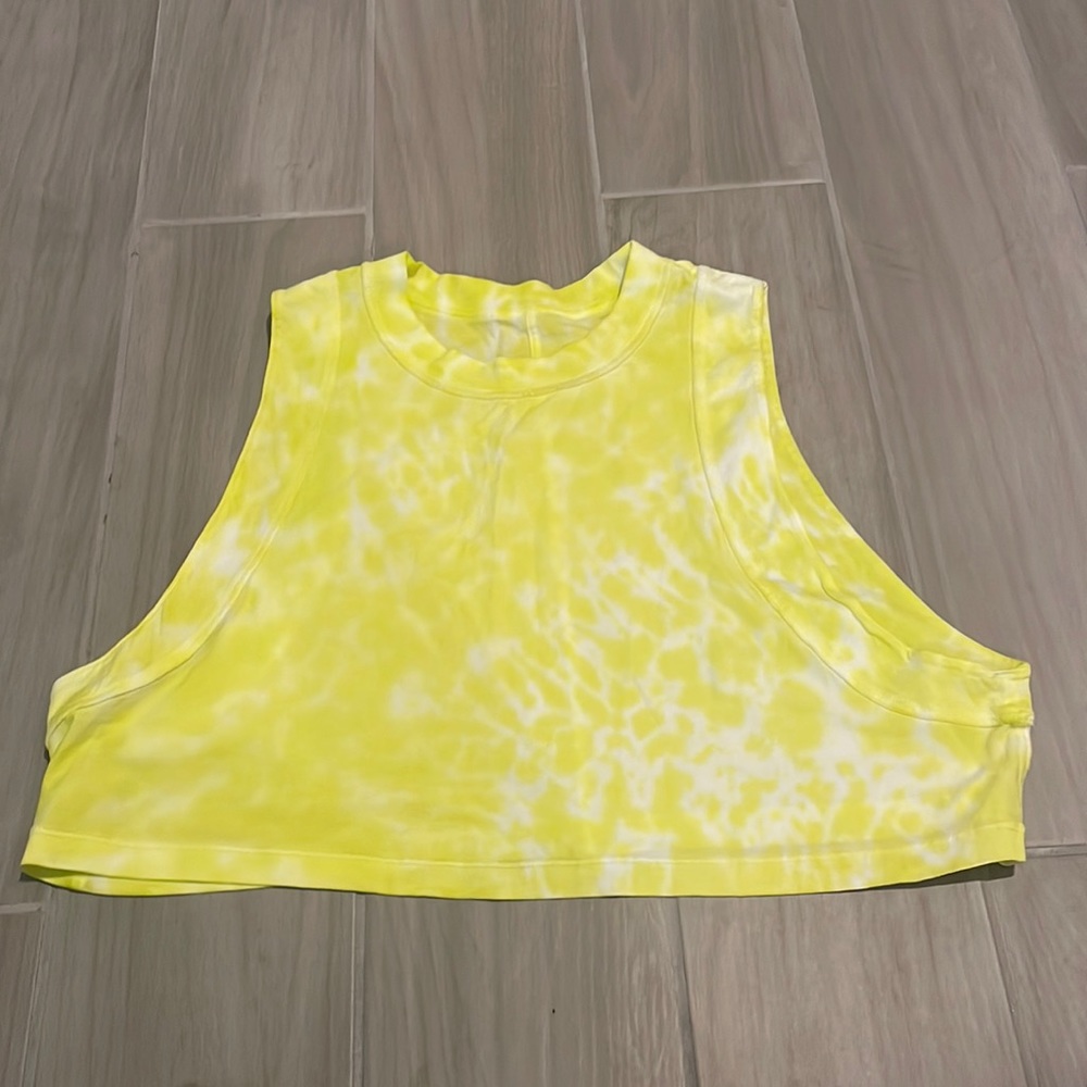 LULULEMON ALL YOURS TANK (CROPPED)